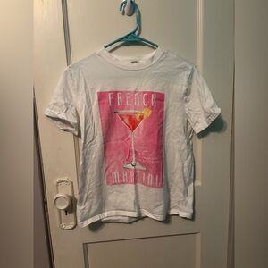 XS French martini t-shirt